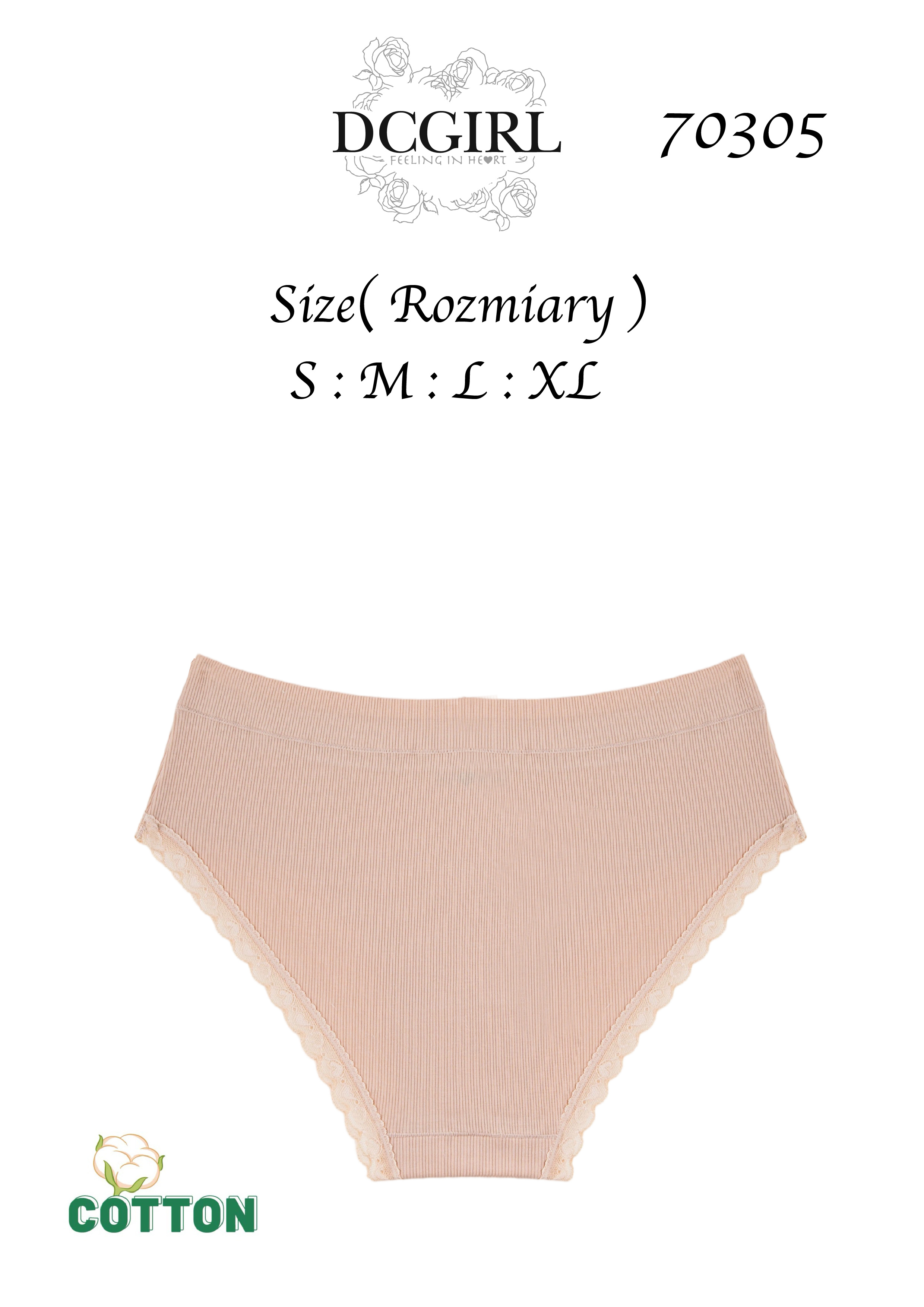 FIGI DCGIRL 70305 BAWEŁNA