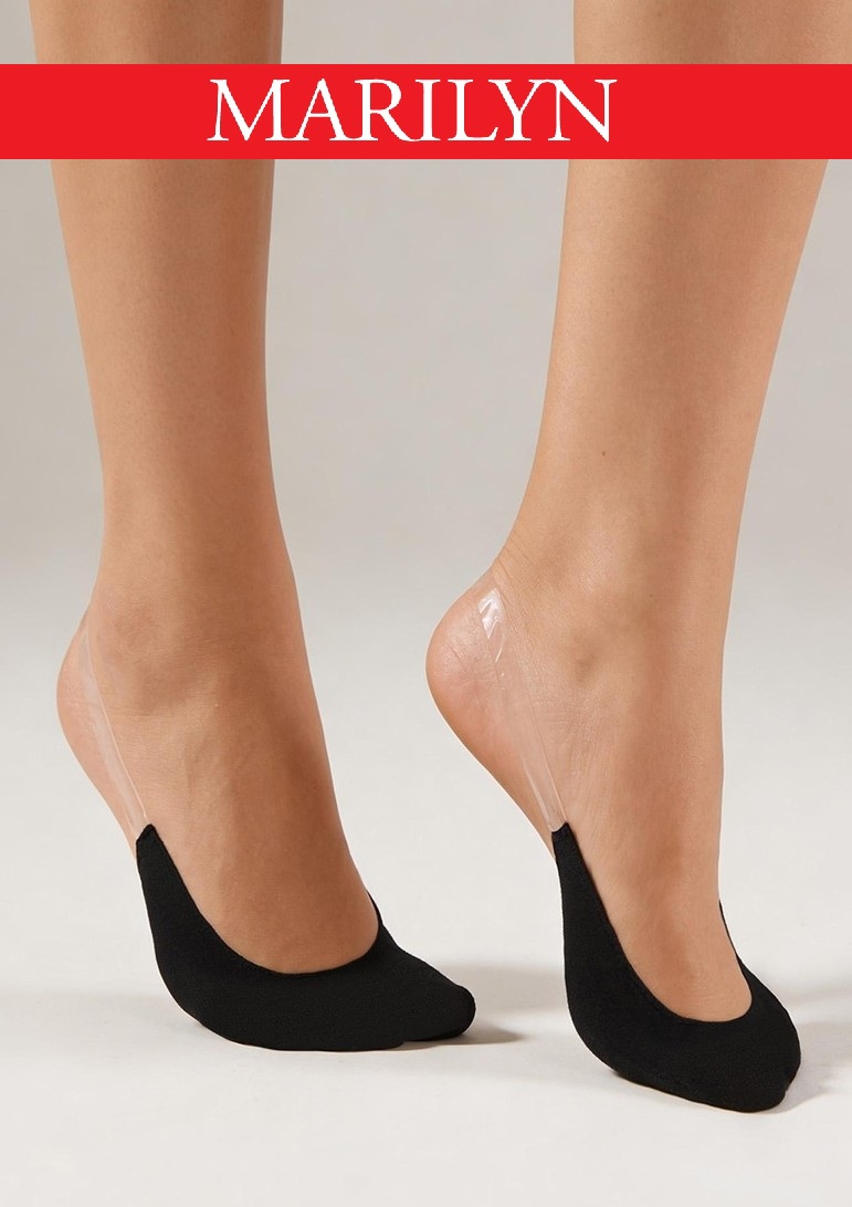 STOPKI MARILYN DAMSKIE COTTON OPEN HEEL