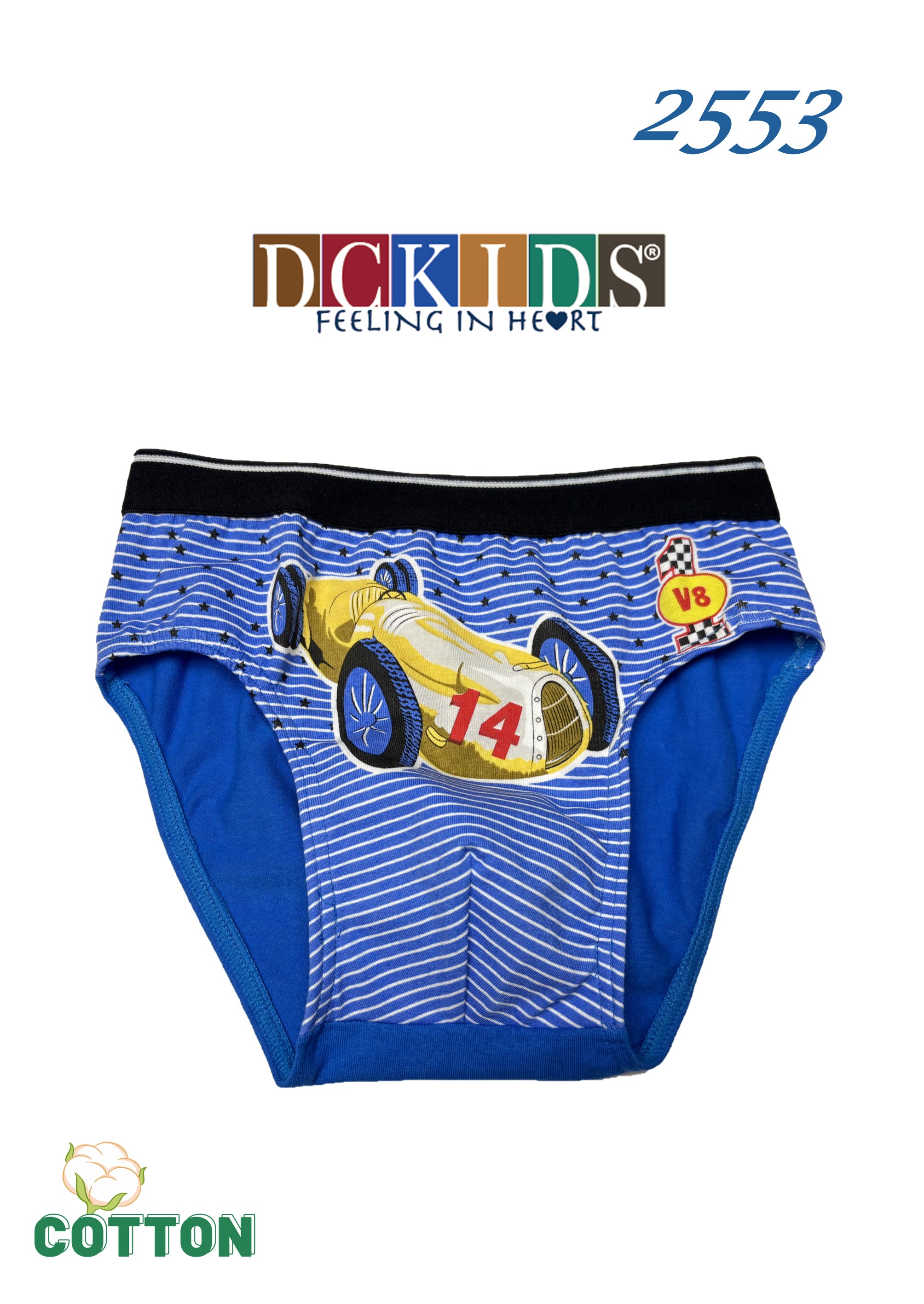 SLIPY DCKIDS 2553 2-4 LAT CHŁ BAWEŁNA
