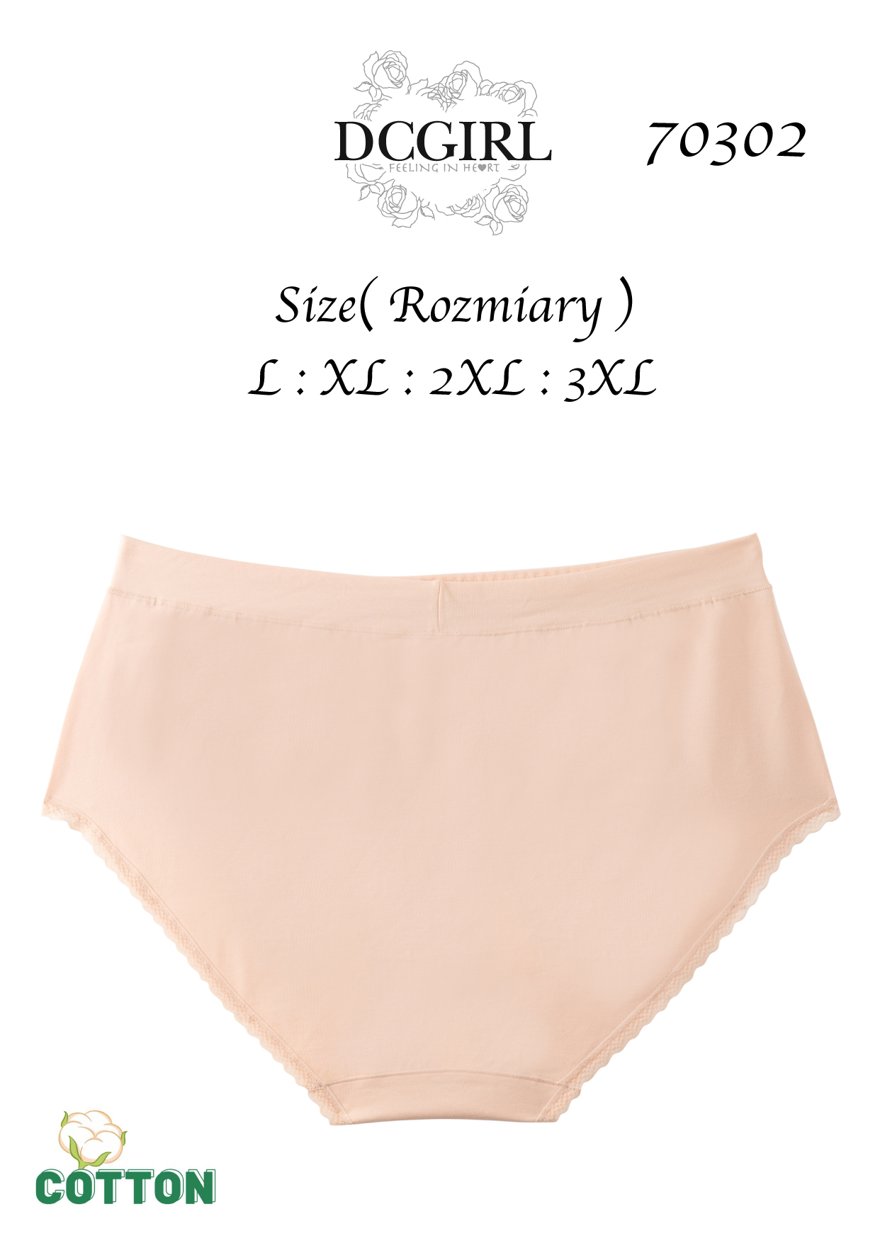 FIGI DCGIRL 70302 BAWEŁNA
