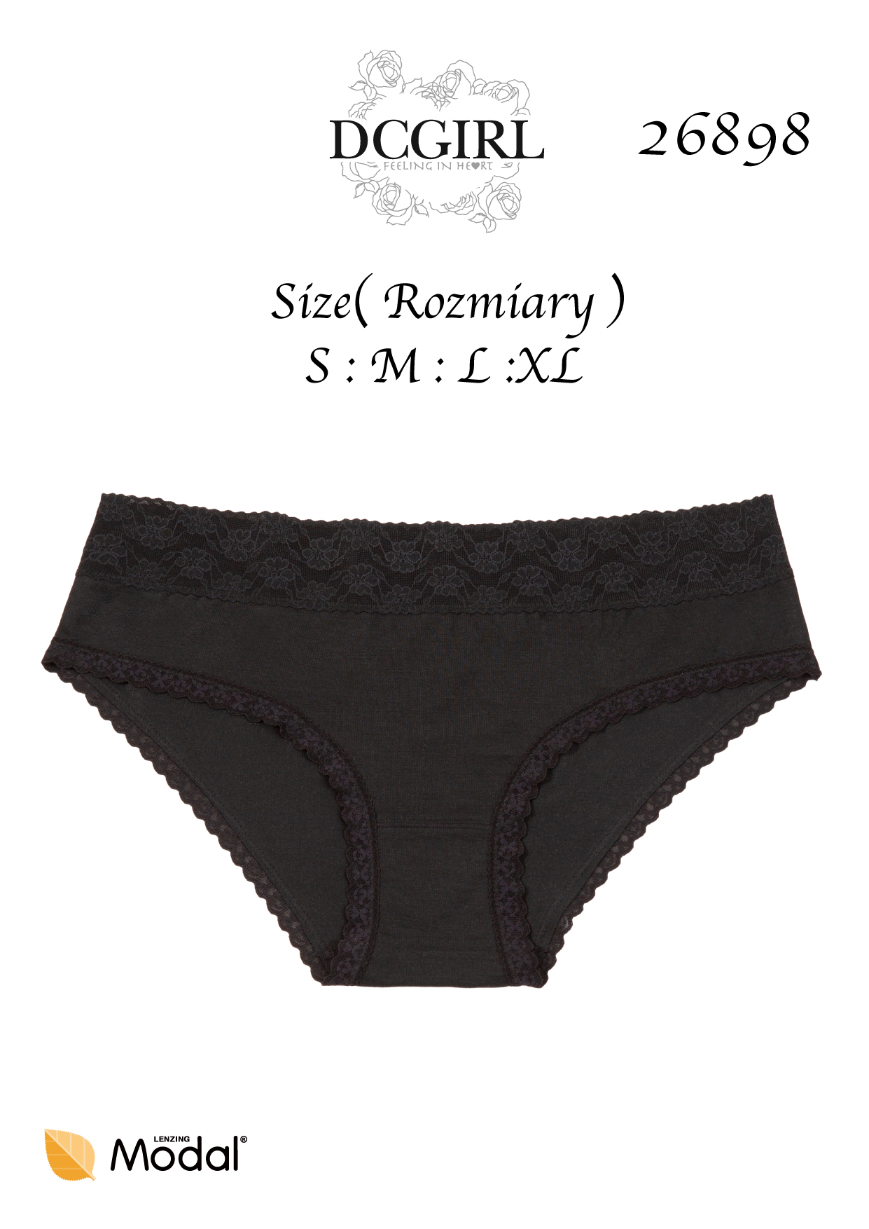 FIGI DCPOLO 26898 MODAL CZARNY