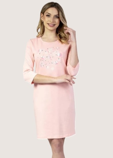 KOSZULA REGINA 138 RÓŻ /L