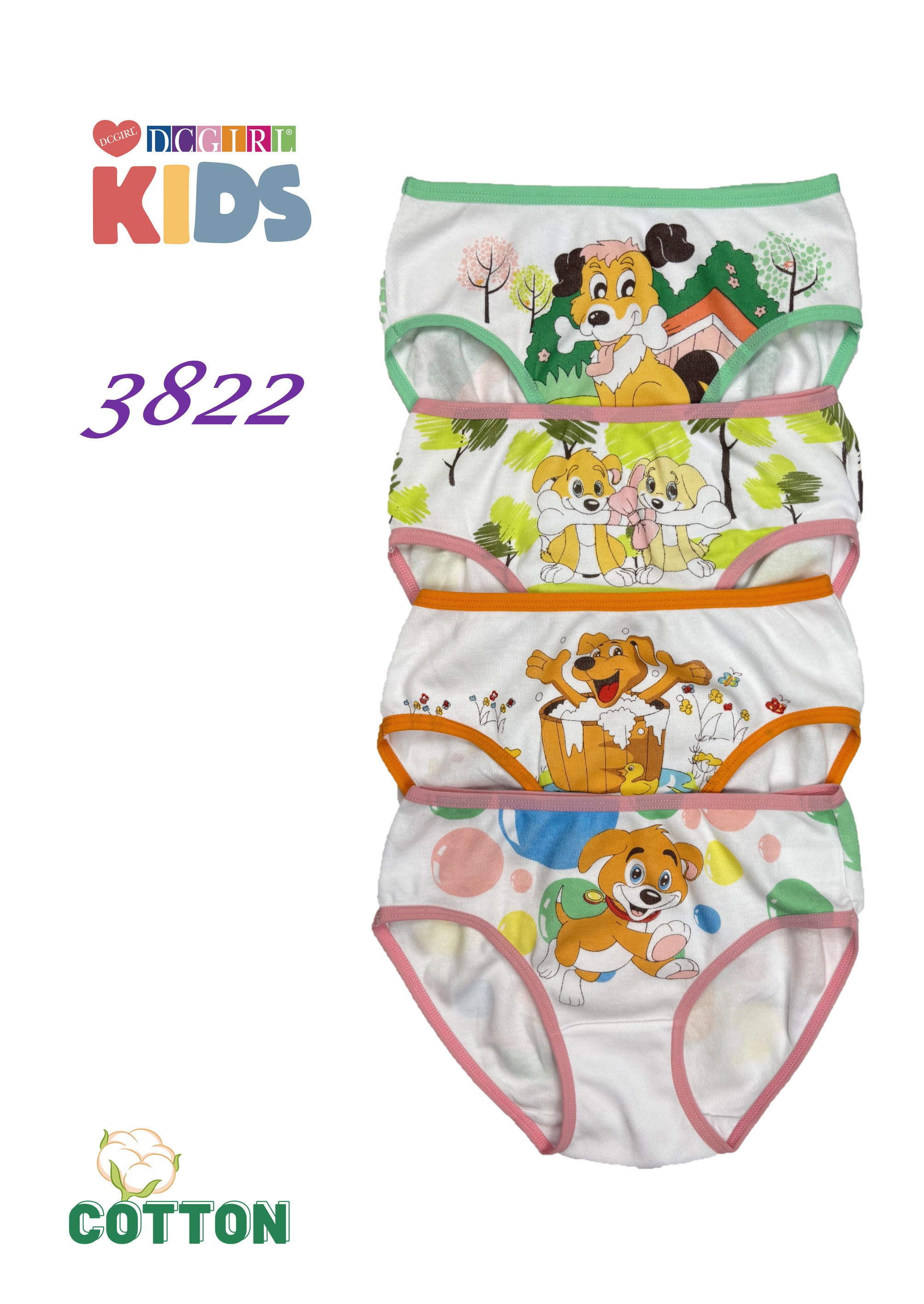 FIGI DC DZIEWCZĘCE 3822 BAWEŁNA