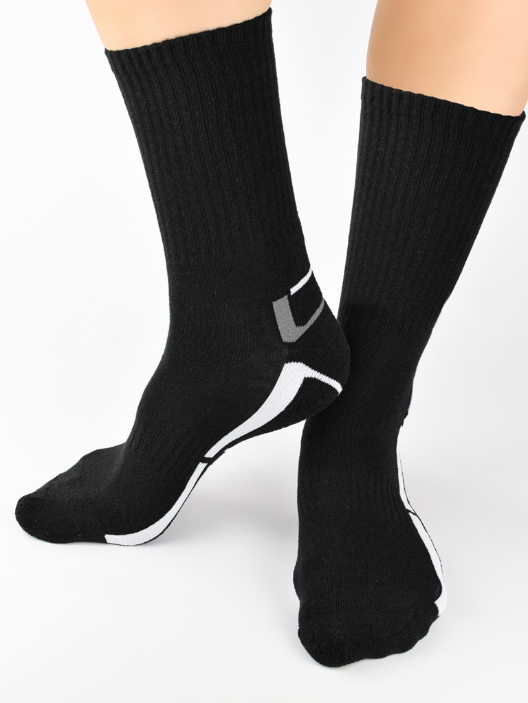 SKARPETY NOVITI SF032-M-01 MĘSKIE PÓŁFROTTE MIX 43-46