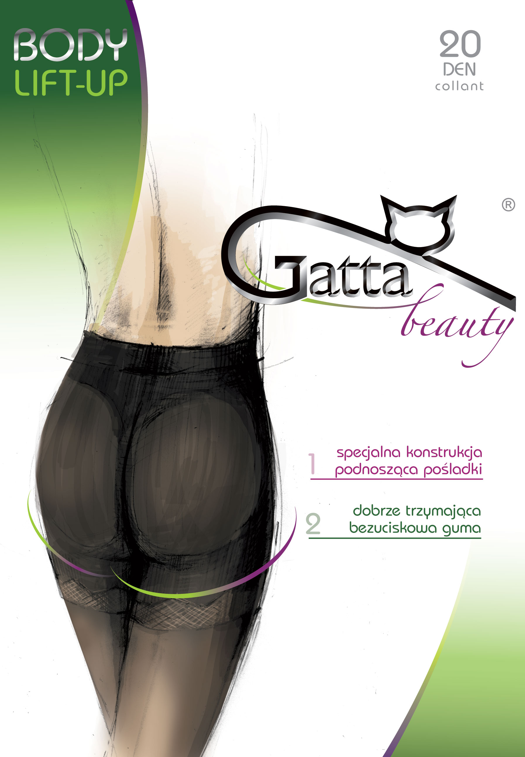 RAJSTOPY GATTA BODY LIFT-UP 20 NER/4
