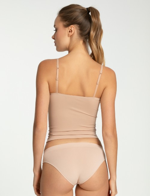 KOSZULKA JULIMEX SOFT AND SMOOTH CAMI BEŻ /M