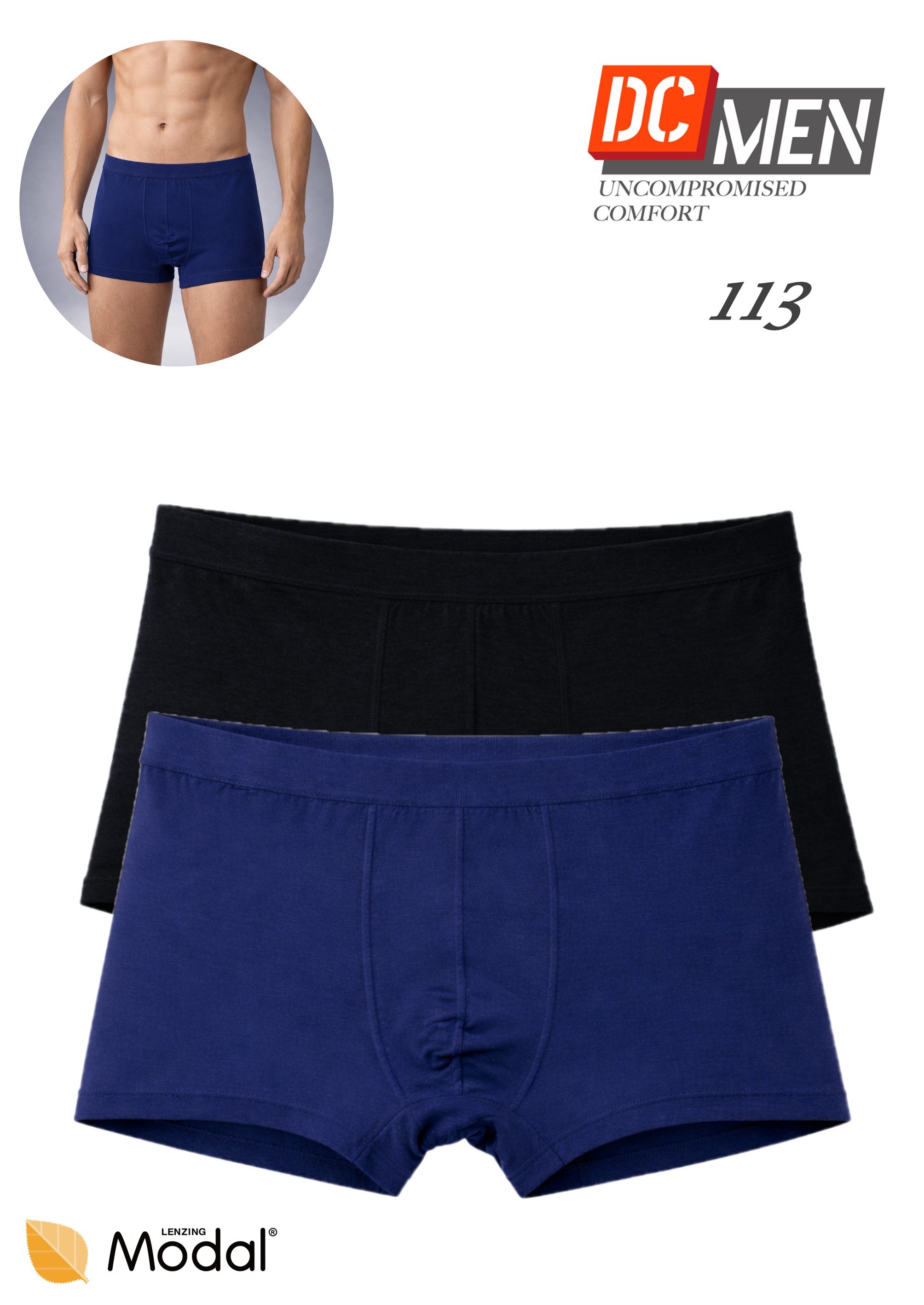 SZORTY DCPOLO 113 MĘSKIE MODAL 2 PACK CZA/GRAN