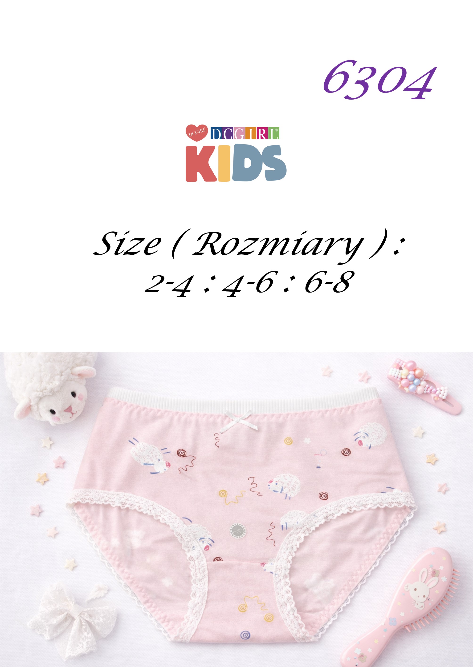 FIGI DC DZIEWCZĘCE 6304 BAWEŁNA