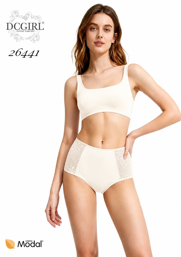 FIGI DCGIRL 26441 MODAL 1 PACK ECRU /XL