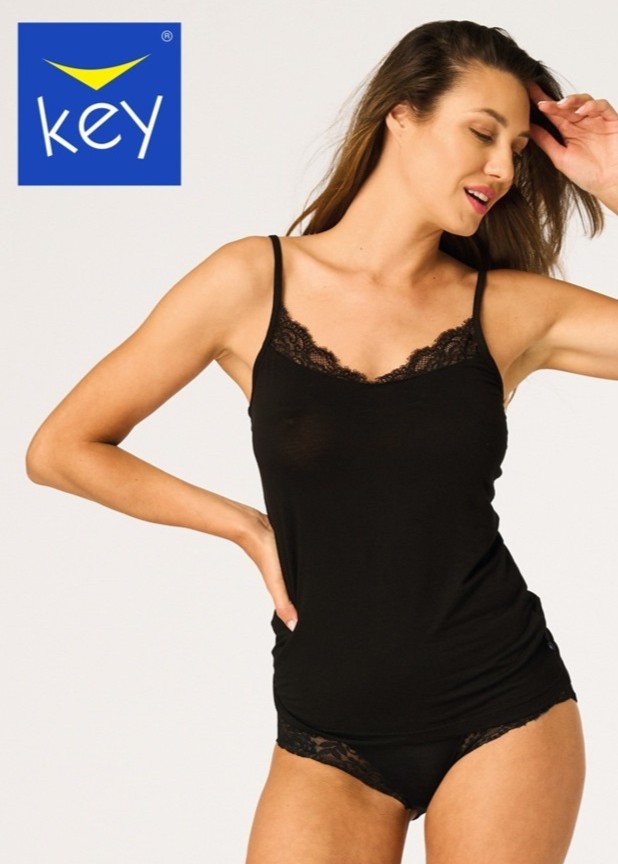 KOSZULKA KEY LVW-129 WEŁNA MERINO CZ