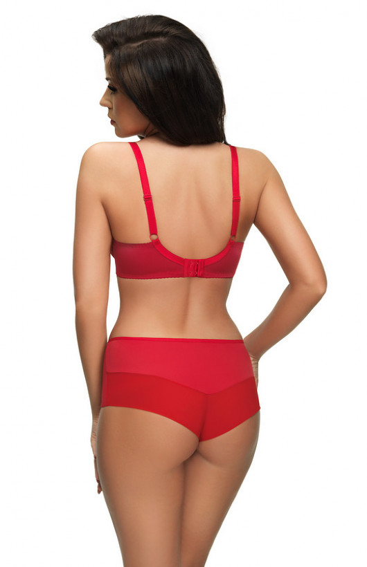 BIUSTONOSZ GORSENIA K496 PARADISE CZERWONY BIUSTONOSZ GORSENIA K496 PARADISE CZERWONY 75D czerwony