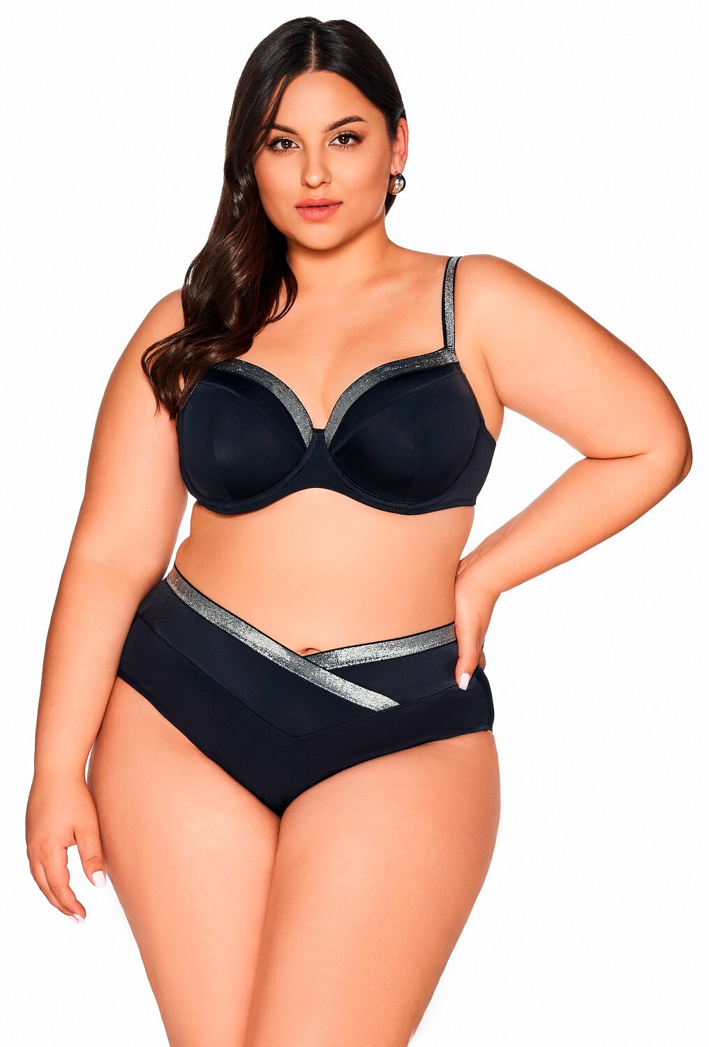 FIGI KĄPIELOWE AVA SF224/15 BLACK /XXL
