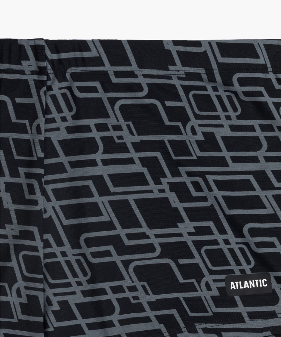 SZORTY KĄPIELOWE ATLANTIC KMS-316 WL24 CZA/SZA /XXL
