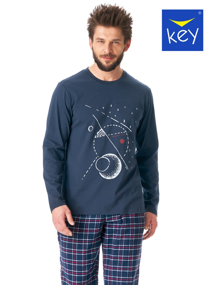 PIŻAMA KEY MNS-616 B23 XXL granat