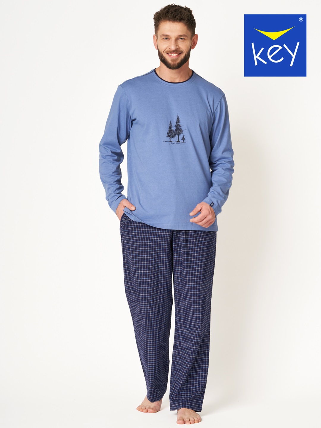 PIŻAMA KEY MNS-458 B24 /XL