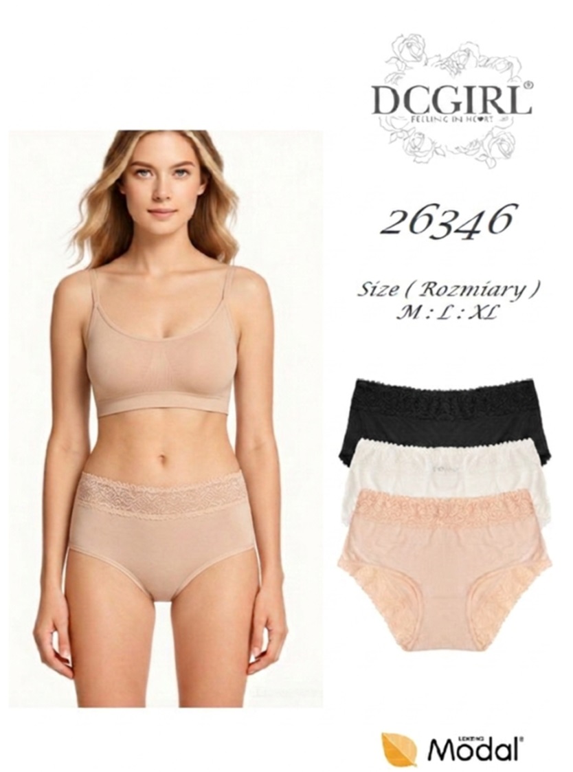 FIGI DC 26346 MODAL 2 PACK BEŻ /XL