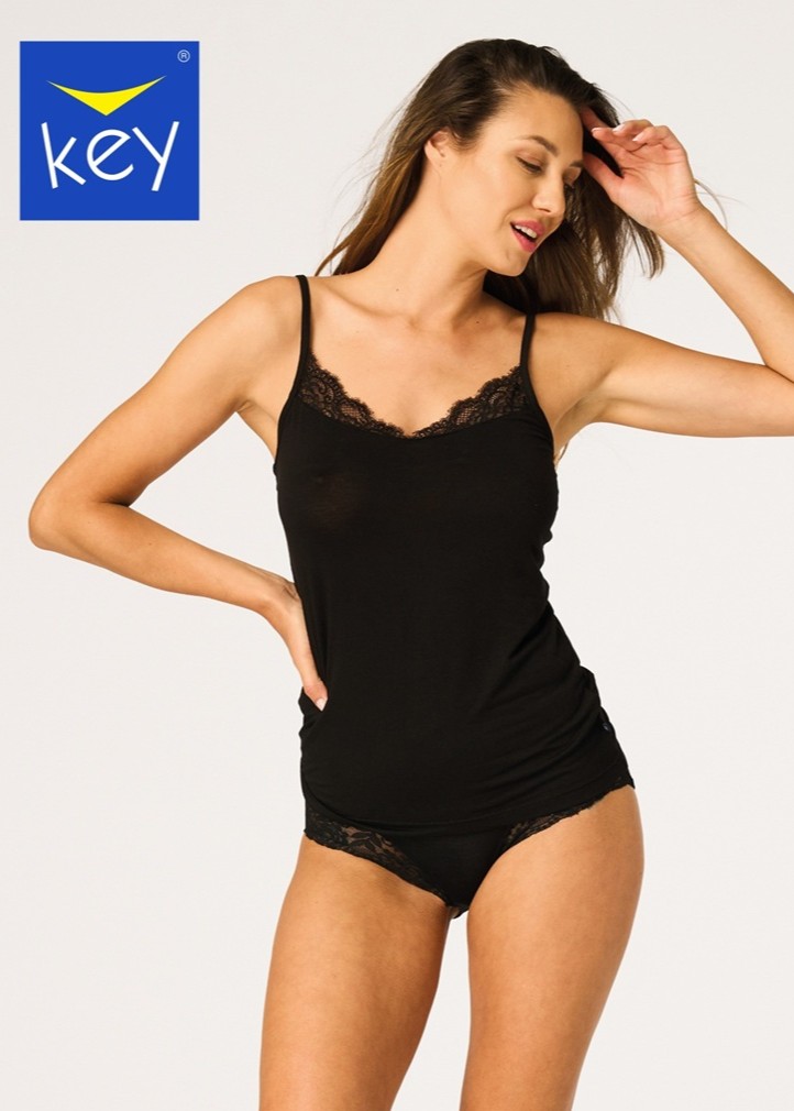 KOSZULKA KEY LVW-129 WEŁNA MERINO CZ /L