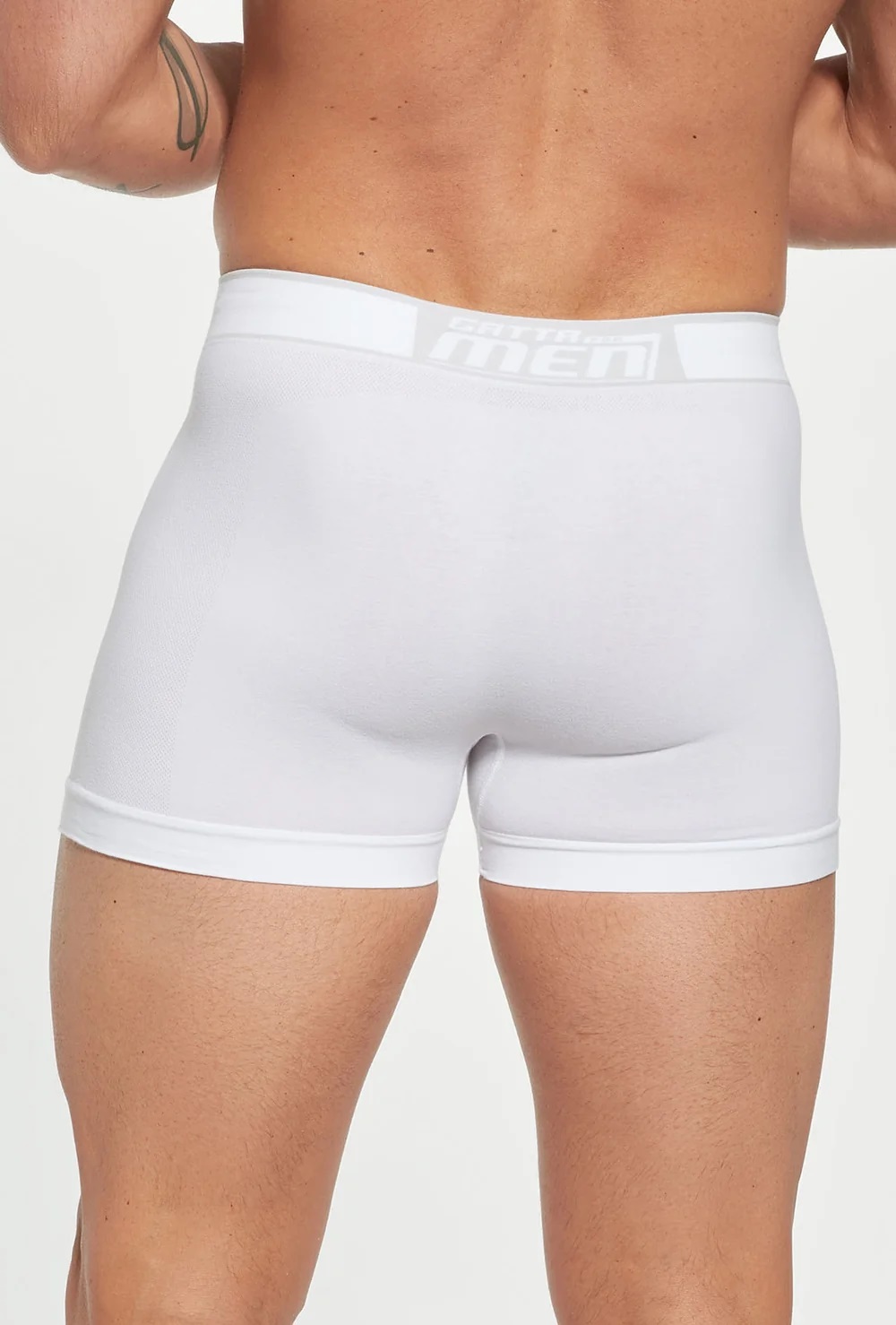 SZORTY GATTA BOXER COTTON BIA/M