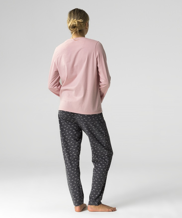 PIŻAMA ATLANTIC NLP-483 JZ24 ROZ/GRF /XL