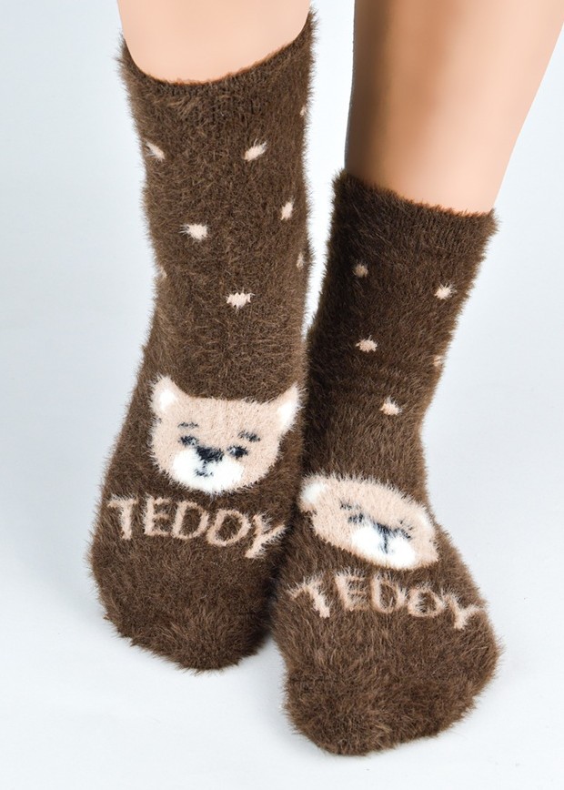 SKARPETY NOVITI SP016-G-01 PUCHATE TEDDY 27-30