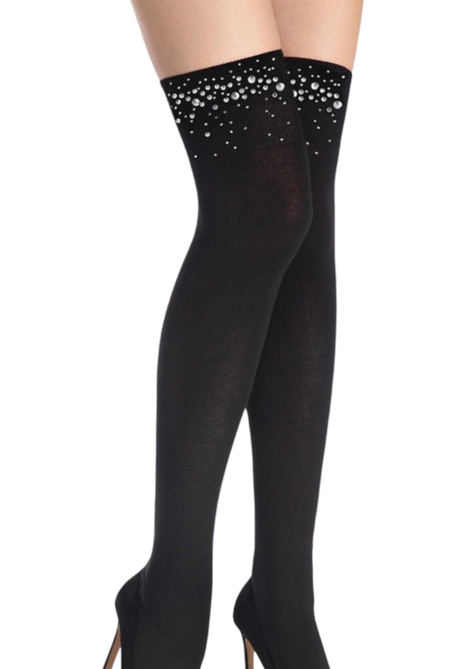 ZAKOLANÓWKI MARILYN ZAZU DIAMONDS 899 NERO