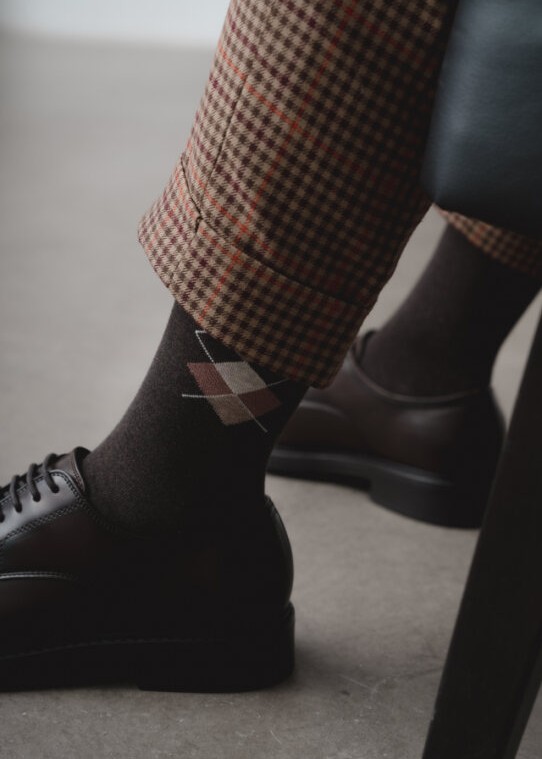 SKARPETY STEVEN 056 MĘSKIE WZÓR