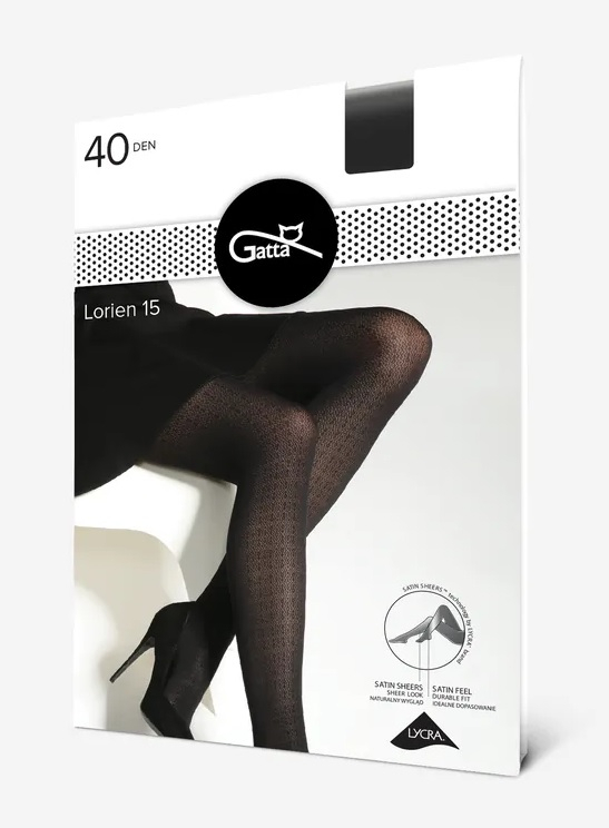 RAJSTOPY GATTA LORIEN WZ 15 RAJSTOPY GATTA LORIEN WZ 15 3 nero