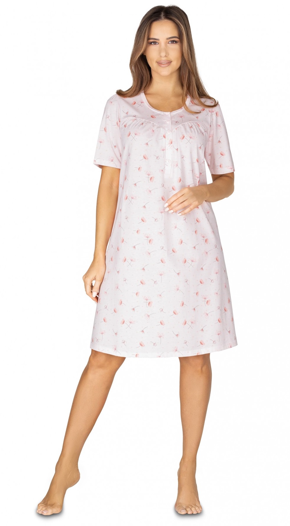 KOSZULA REGINA 082 ROZ /M