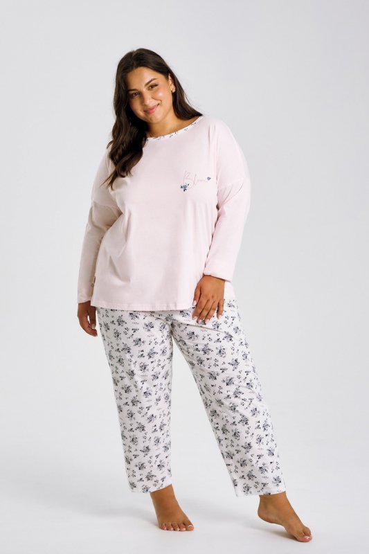 PIŻAMA TARO 3465 ELLA AW26 01 /3XL