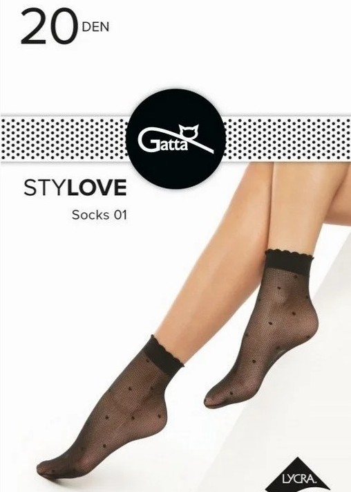 SKARPETY GATTA STYLOVE LYCRA 20 WZ 01