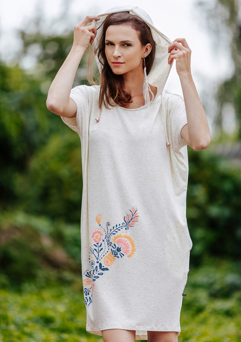 SUKIENKA KEY LHD-460 A20 S beż jasny