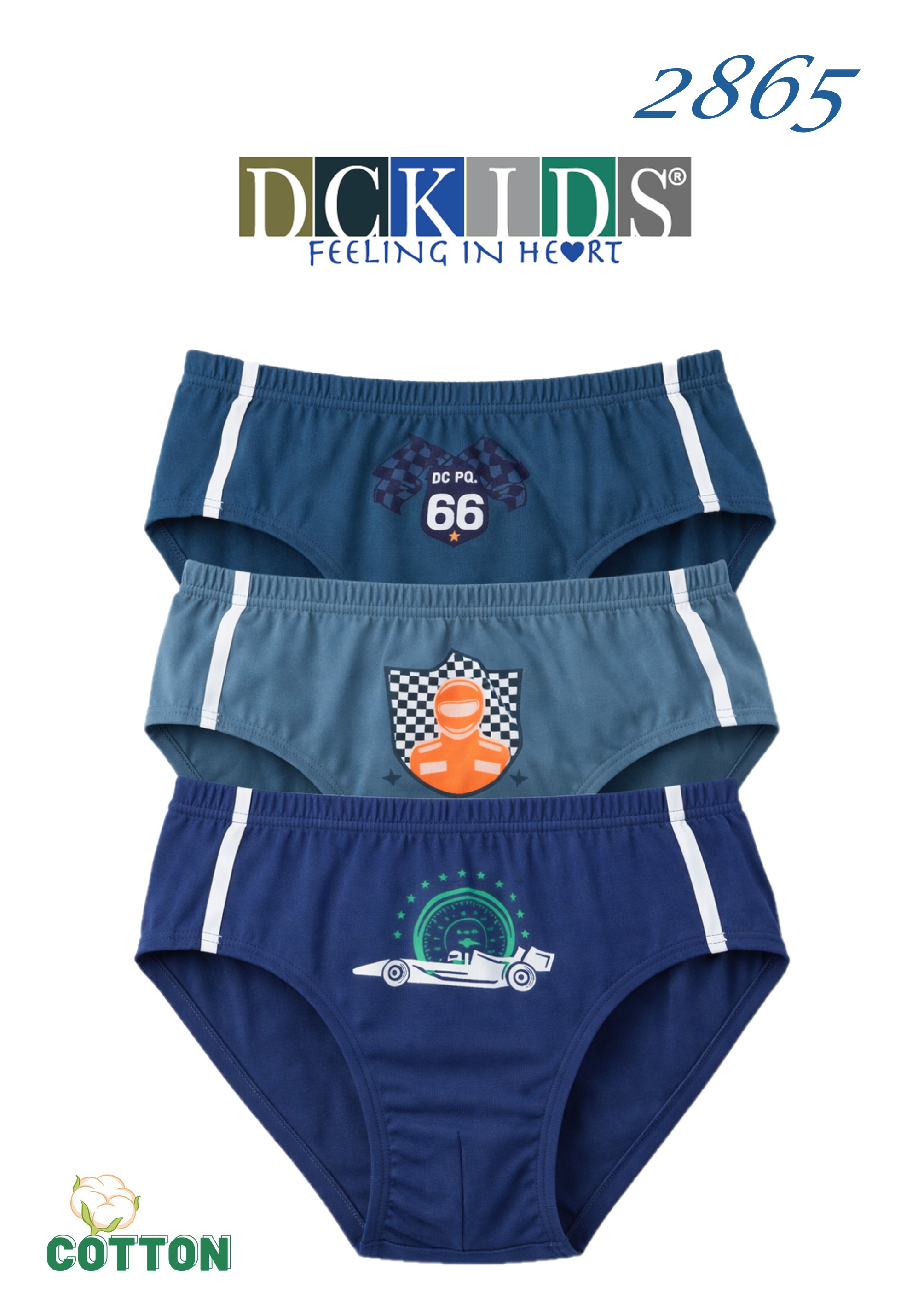 SLIPY DCKIDS 2865 CHŁ BAWEŁNA