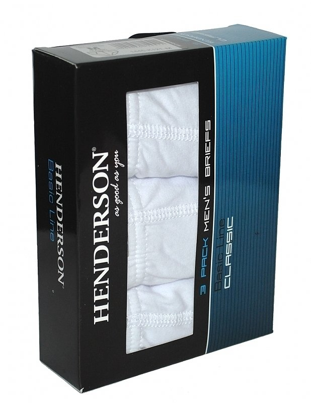 SLIPY HENDERSON 1446 CLASSIC K121 XXL biały