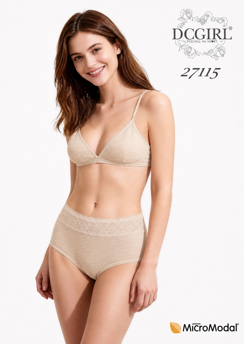 FIGI DCGIRL 27115 MICROMODAL 2 PACK BEŻ /XL