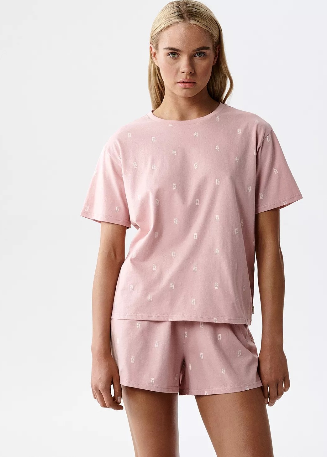 PIŻAMA ATLANTIC NLP-510 WL26 RÓŻOWY JASNY /XXL