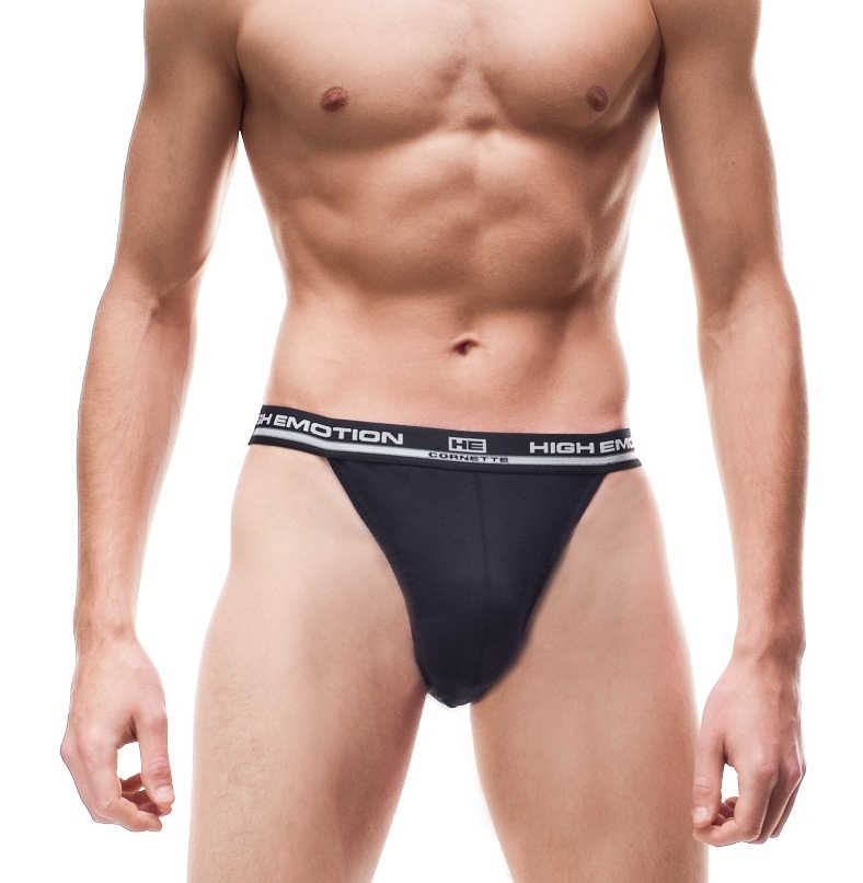 SLIPY CORNETTE HIGH EMOTION HE-502 STR L czarny