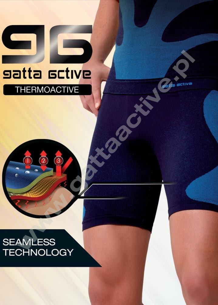 LEGGINSY GATTA GAT SHORT THERMO MEN