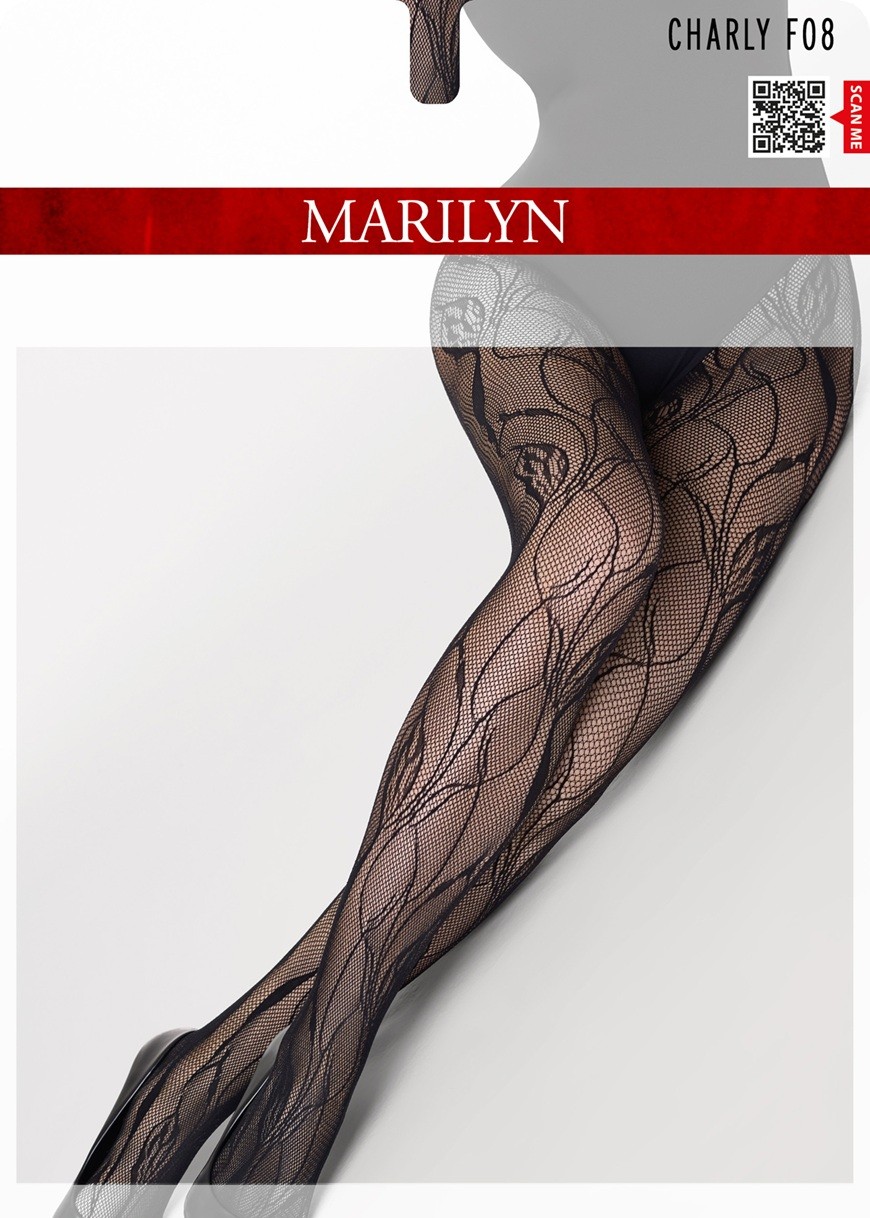 RAJSTOPY MARILYN CHARLY F08 BLACK 3/4