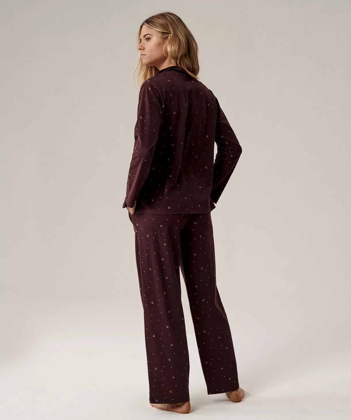 PIŻAMA ATLANTIC NLP-503 JZ25 WINO /XL