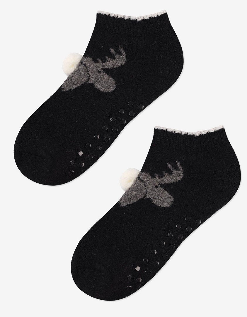 SKARPETY MARILYN ANGORA ABS TERRY X42 BLACK