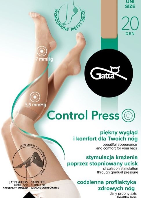 PODKOLANÓWKI GATTA CONTROL PRESS