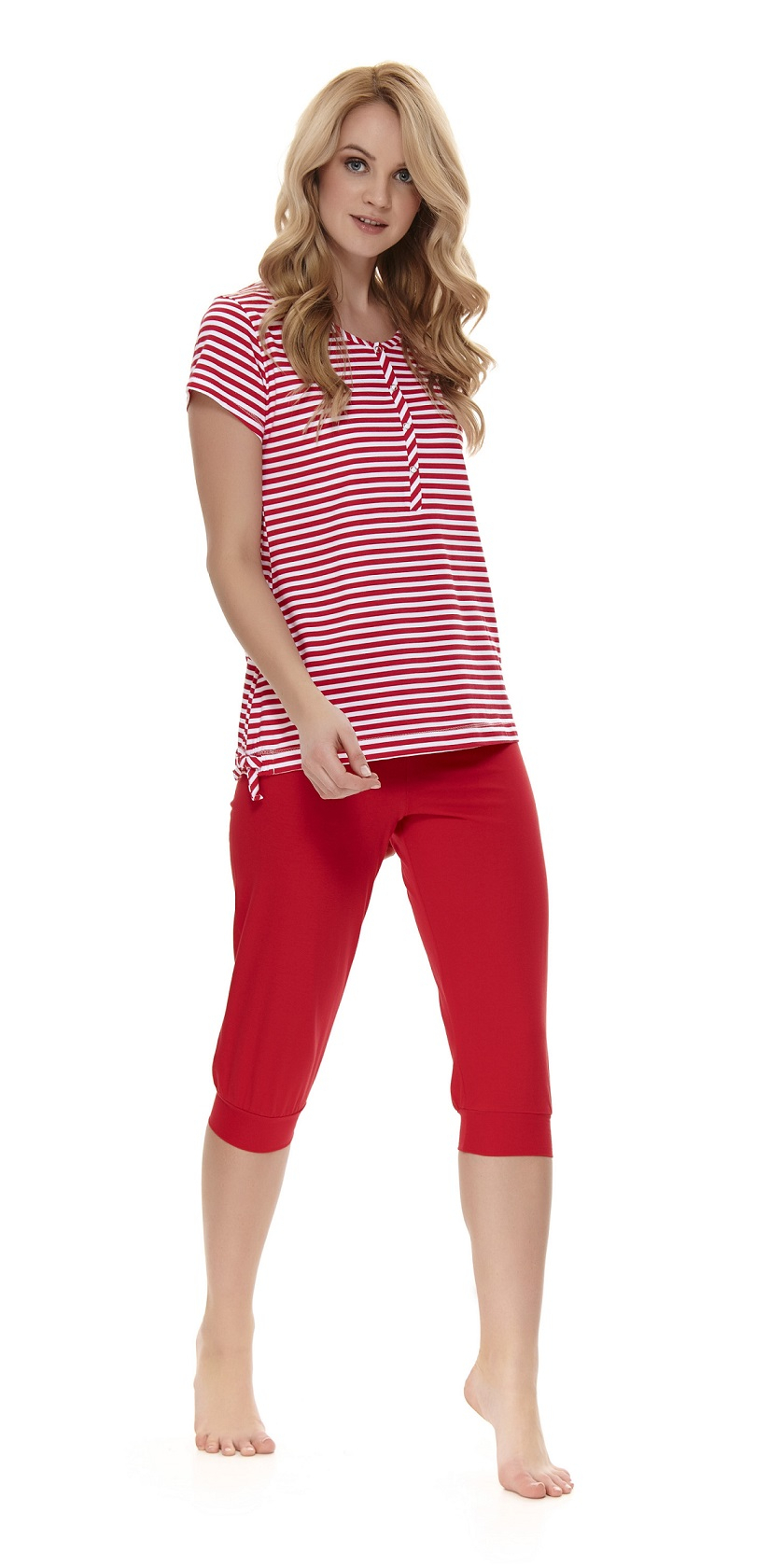 PIŻAMA DOBRANOCKA 9203 S czerwony