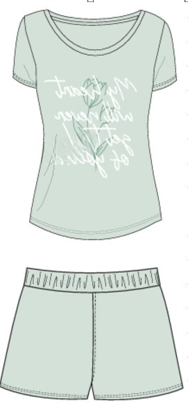 PIŻAMA HENDERSON LADIES 42660 NATURALEZA 07X /L PIŻAMA HENDERSON LADIES 42660 NATURALEZA 07X /L