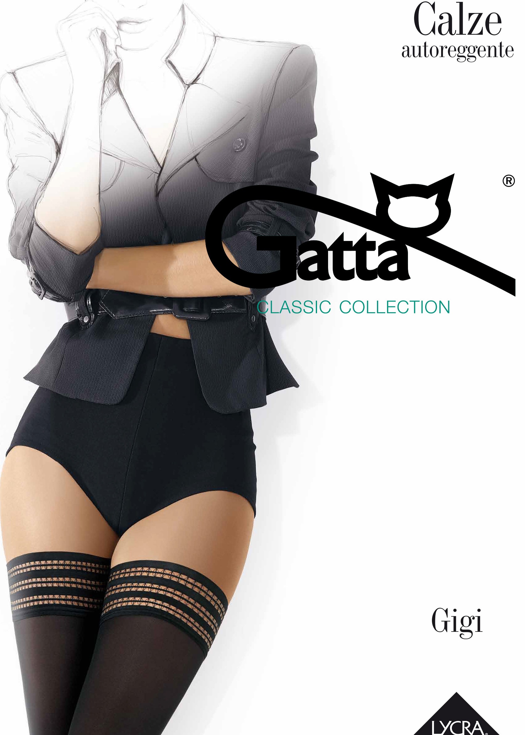 POŃCZOCHY GATTA GIGI 60 WZ 01