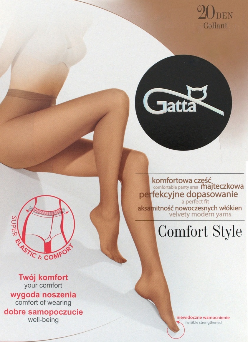 RAJSTOPY GATTA COMFORT STYLE 20 VISONE /2