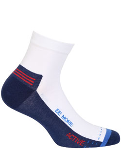 SKARPETY WOLA SPORT ZAKOSTKA MĘSKA W 998 WHITE 41/43