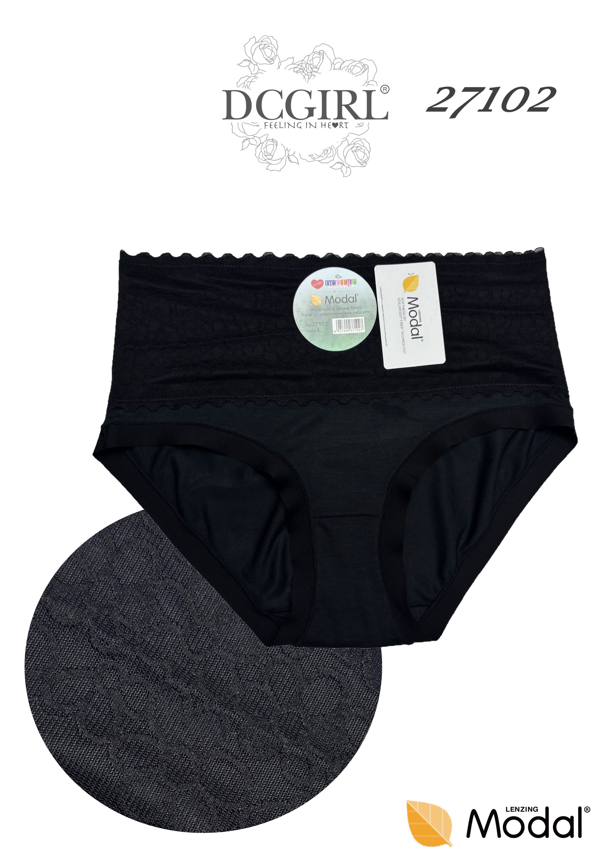 FIGI DCPOLO 27102 MODAL CZARNY