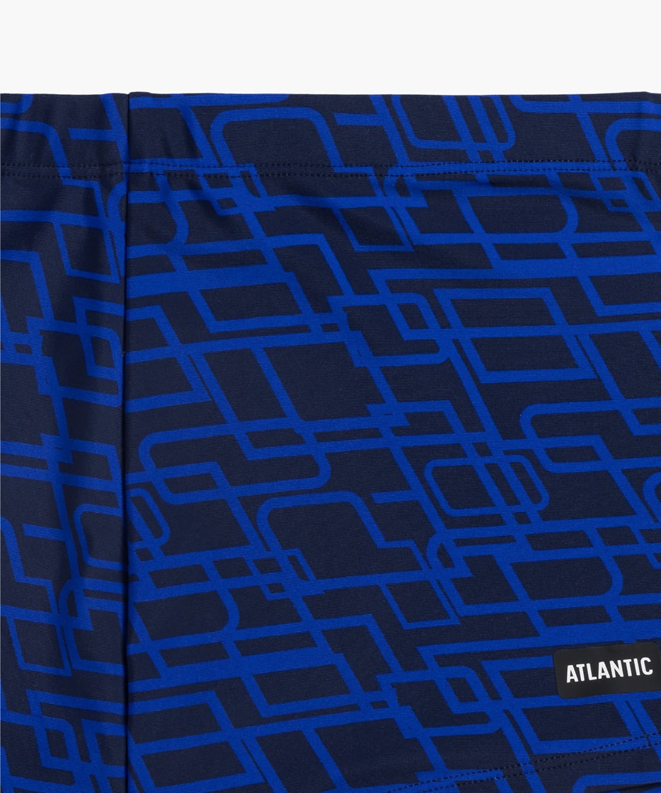 SZORTY KĄPIELOWE ATLANTIC KMS-316 WL24 GRA/NIE /S