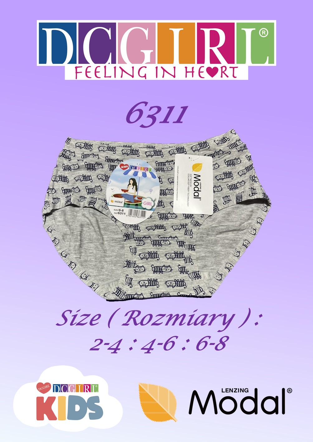 FIGI DCPOLO DZIEWCZĘCE 6311 MODAL * FIGI DCPOLO DZIEWCZĘCE 6311 MODAL *