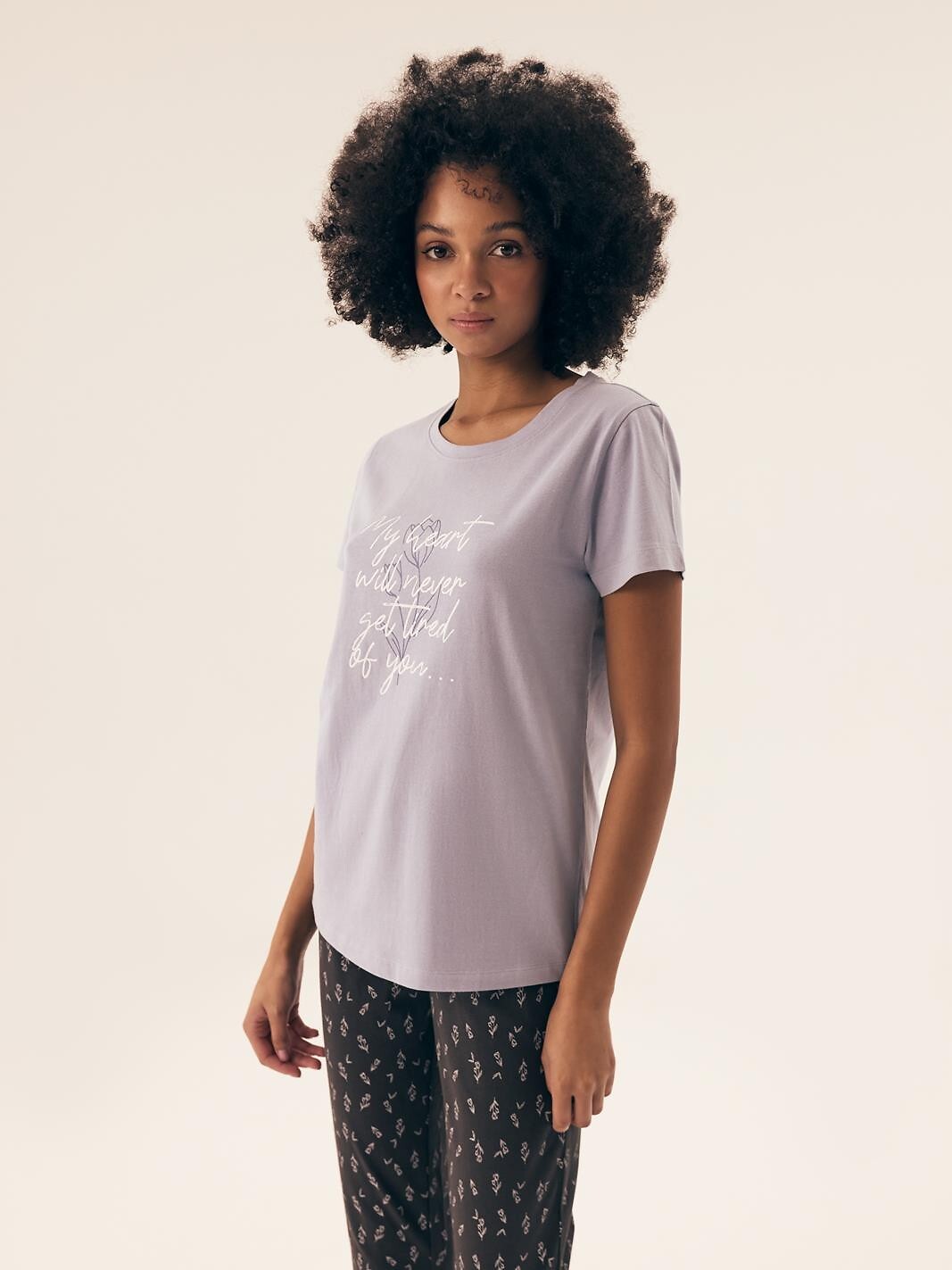 PIŻAMA HENDERSON LADIES 42658 NATURALEZA 04X /S